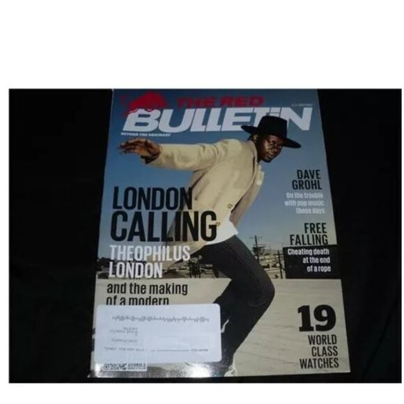 Red Bulletin 9 Magazine 2014 15 LOT Pharrell Ligety Dave Grohl Sheckler London - Picture 6 of 10